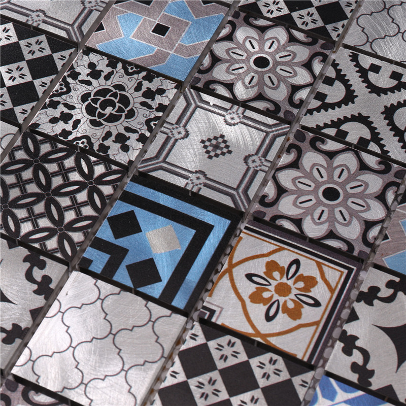 Teja de mosaico marroquí del cuadrado de Hotsale de la fábrica de 48 * 48m m / teja de Marruecos