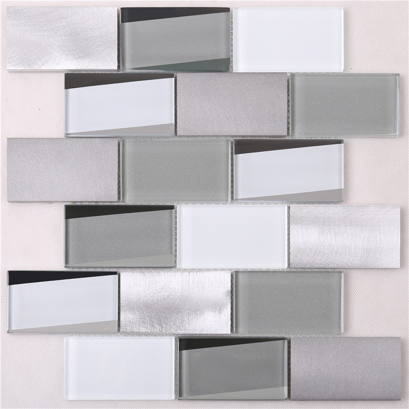 HMB13 mejor moda Linear Glass Filipinas cocina Backsplash