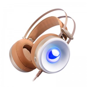 Auriculares livianos para juegos de PC 2018 con luz LED