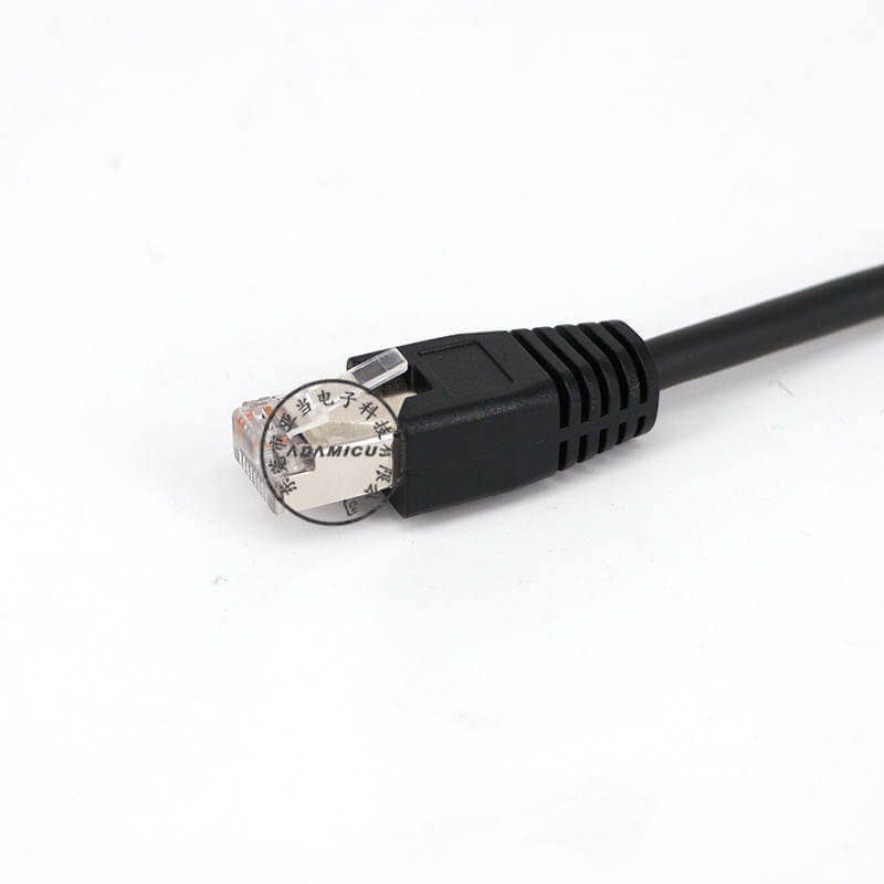 Cable de cámara industrial circular impermeable RJ45