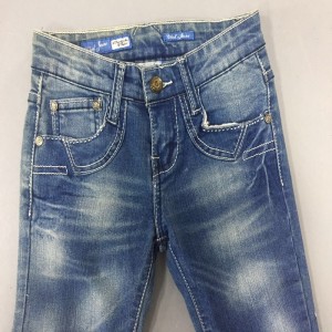Pantalón vaquero de contraste WSG005