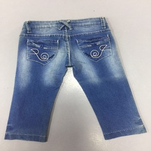 Pantalón vaquero de contraste WSG005