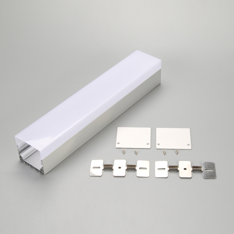 Perfil de aluminio / Marco de luz de barra de tira de LED / Accesorios de perfil de aluminio