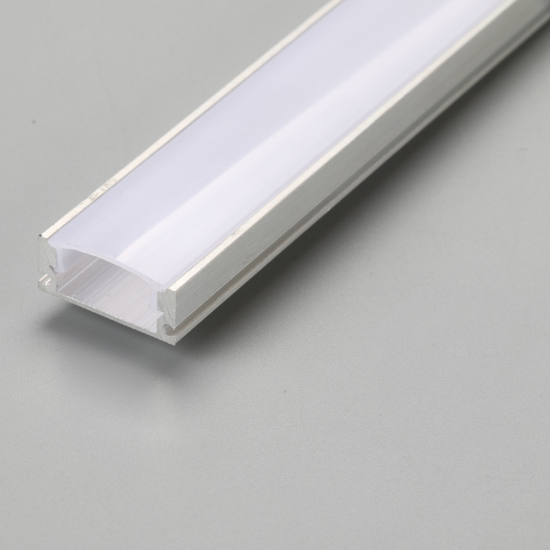 Canal de aluminio LED de forma delgada en U 1707 para tiras de LED perfil de barra de aluminio