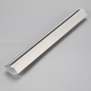 Tiras LED de aluminio extruido en forma de triángulo con tapa transparente o difusor