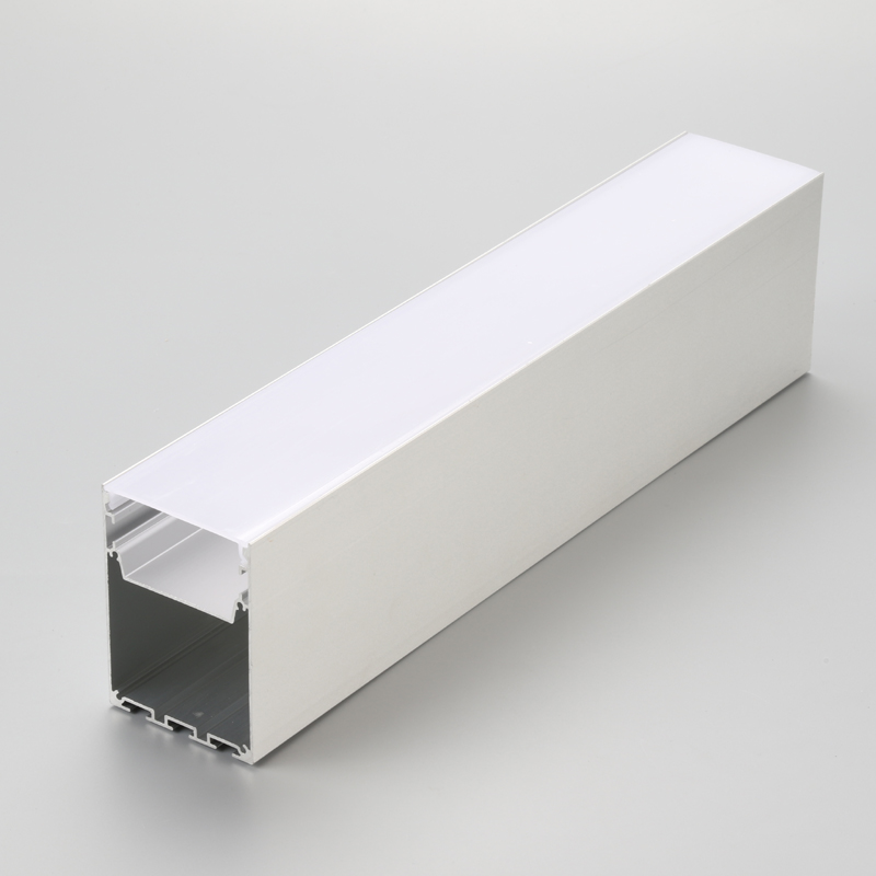 Difusor del canal del accesorio de las tiras de la luz LED de aluminio