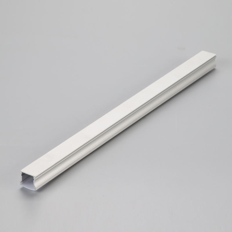 Aluminio de perfil de aluminio flexible para gabinete, tira de extrusión de aluminio LED barra de luz lineal montada en superficie de perfil LED