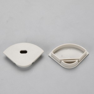 Tubo de extrusión de aluminio LED de 3030 perfiles LED, barra de luz de extrusión de aluminio de esquina LED con perfil de cubierta difusor