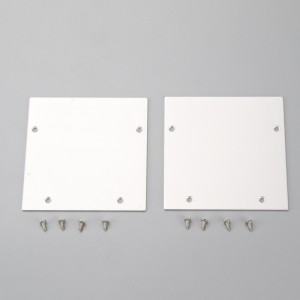 Perfiles lineales en forma de U LED de aluminio.