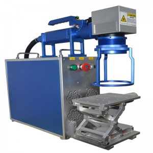 Máquina de grabado de fibra de mano