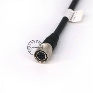 Cable de cámara industrial circular de 12 pines link de cámara