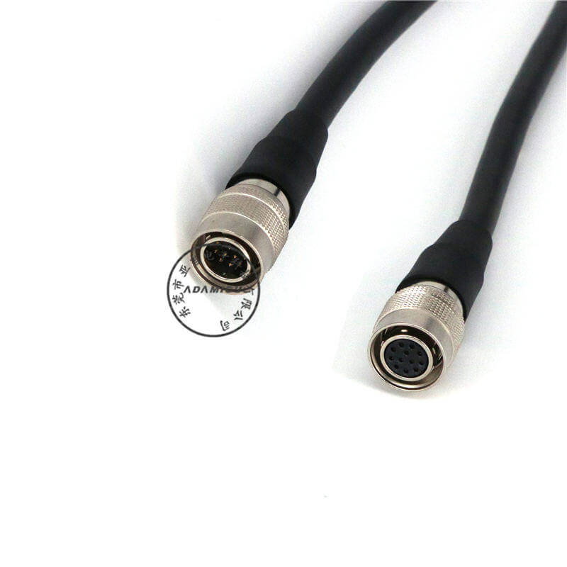 Cable de Hirose para cámara industrial Sony de alta flexibilidad