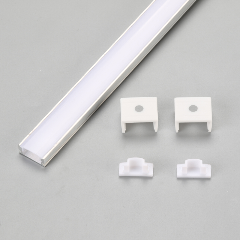 Perfil de aluminio LED Tira de LED, barra de luz LED SMD5050, perfil de luz LED de aluminio, perfil de luz LED