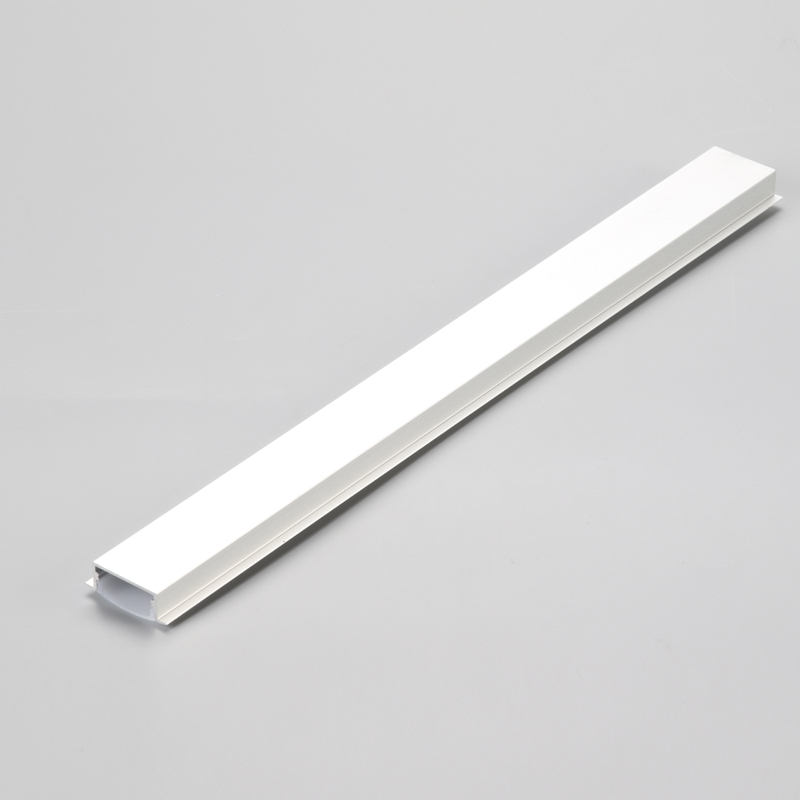 Perfil de aluminio del gabinete de cocina del precio de fábrica LED para la luz de tira del LED, canal ahuecado del perfil del alu de la protuberancia de la barra de luz del LED
