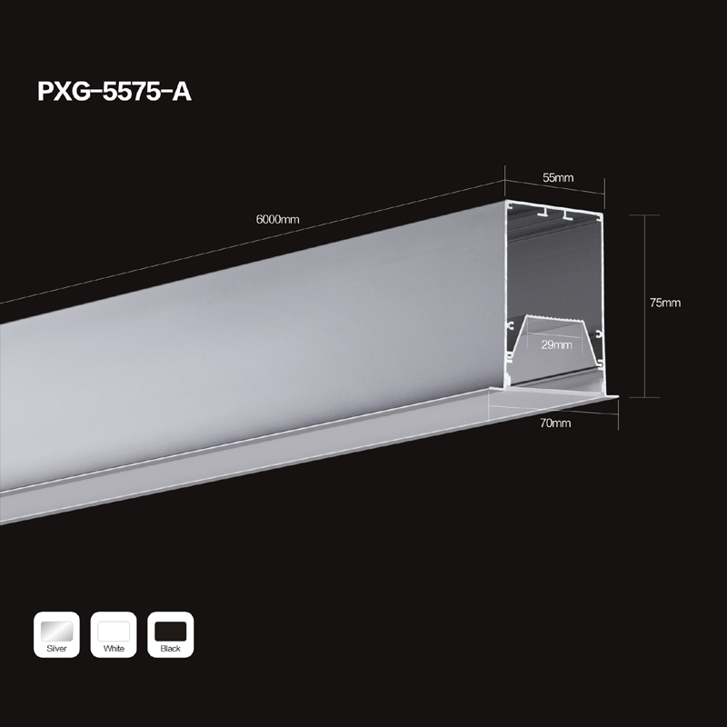 La cubierta ligera linear del fabricante LED de China ahuecó la lámpara linear linear del LED para la decoración ligera
