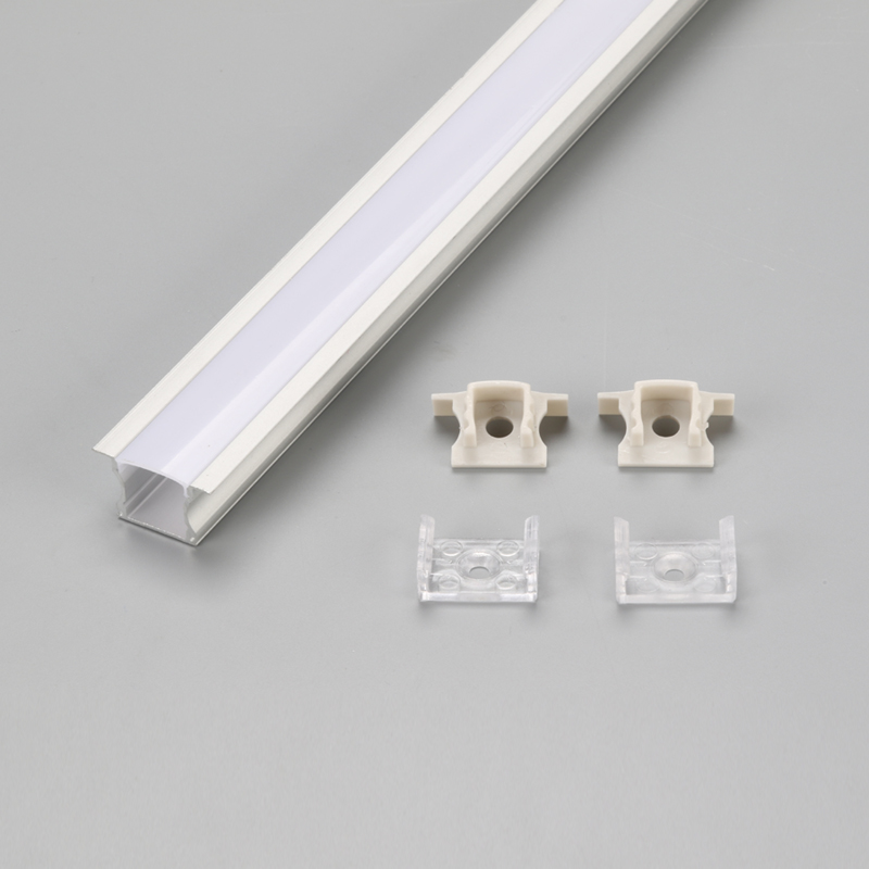 Luz de tira de aluminio del perfil LED de la forma linear de la forma de H con la cubierta del difusor