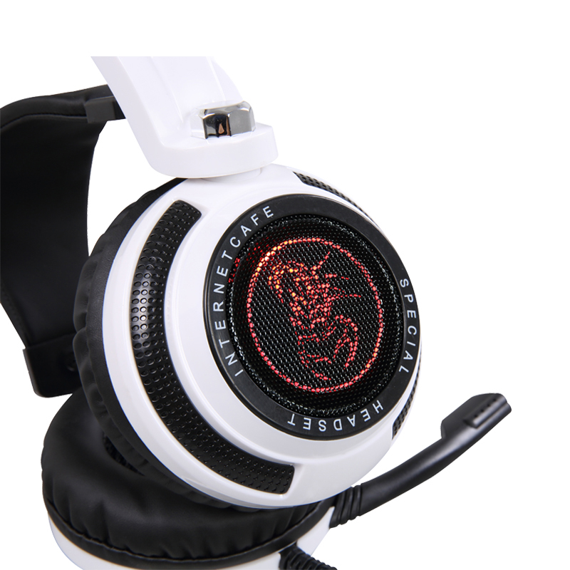 Cabezal 2018 sobre auriculares para juegos de oído con micrófono para PC