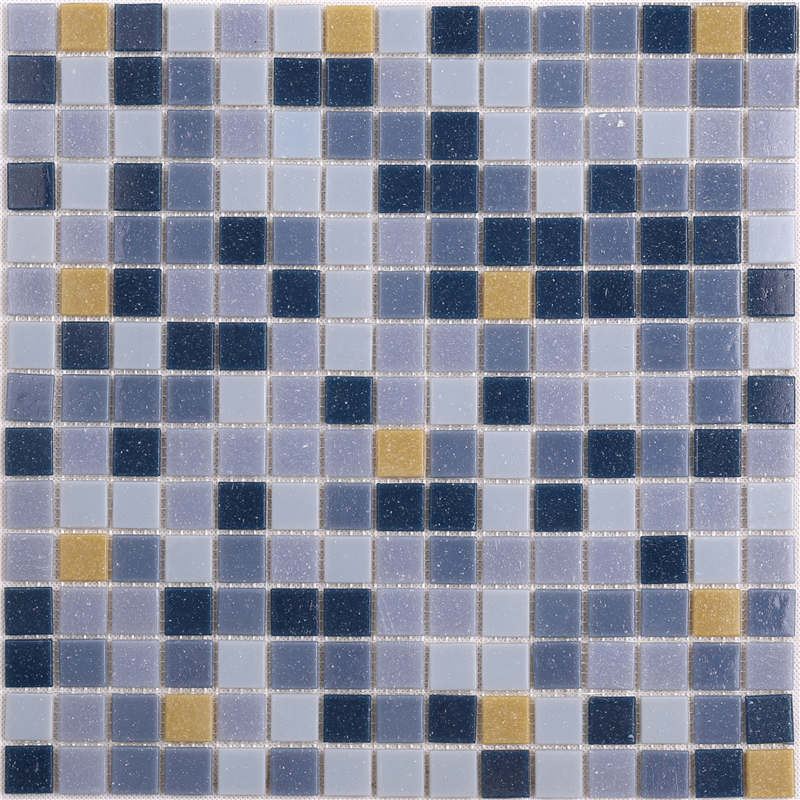 Grueso de cristal iridiscente de la teja de mosaico de la piscina del precio bajo 4m m