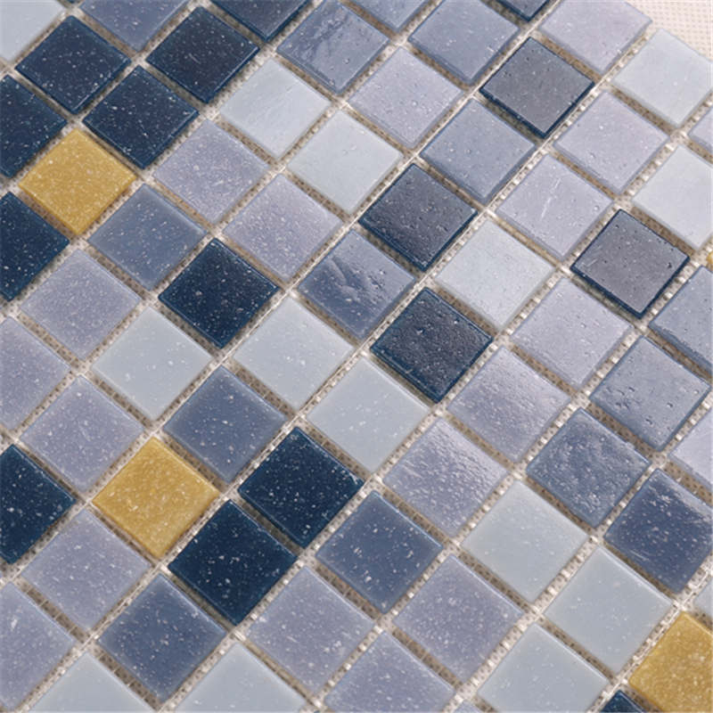 Grueso de cristal iridiscente de la teja de mosaico de la piscina del precio bajo 4m m