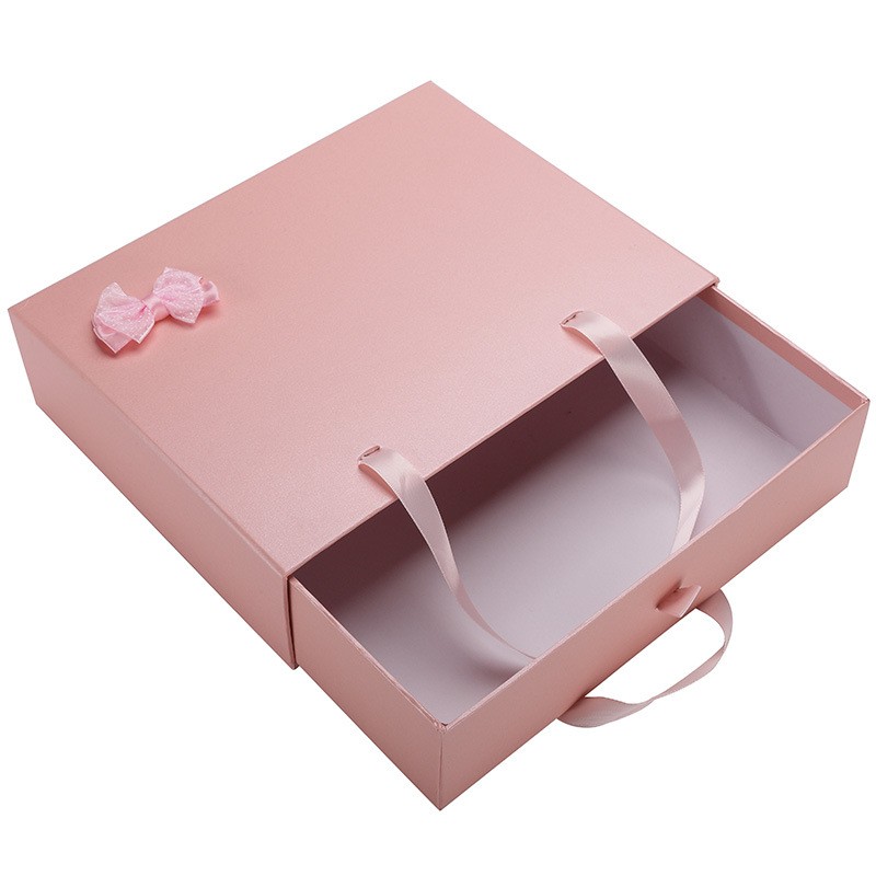 caja de regalo cosmética agradable del cajón del color modificado para requisitos particulares