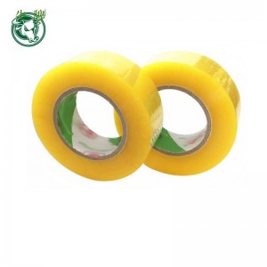 Cinta adhesiva caliente del embalaje BOPP del claro de la venta para el lacre del cartón