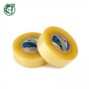 Película BOPP poco clara y clara Cinta adhesiva de cinta de sellado opaca