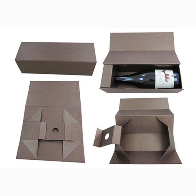 Caja de empaquetado de papel de alta calidad de la camiseta de las compras en línea