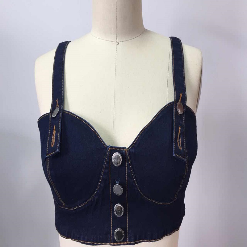 Señoras denim bralet WS321