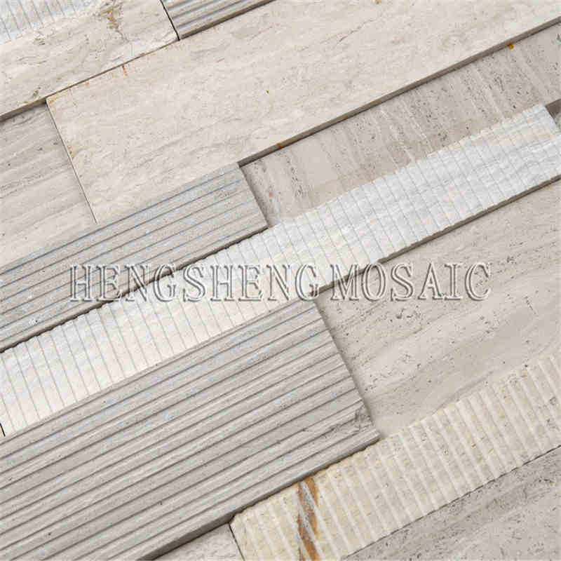 Baldosa de mosaico Art Tira de bajo precio con mezcla de cerámica Azulejo de mosaico de vidrio de piedra natural para paredes de mosaicos Villa Villa mosaicos precios en egipto escala de peces azulejos de cerámica