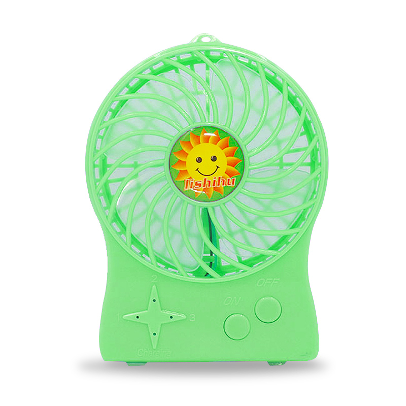 Económico diseño personalizado ligero multifunción portátil mini ventilador recargable