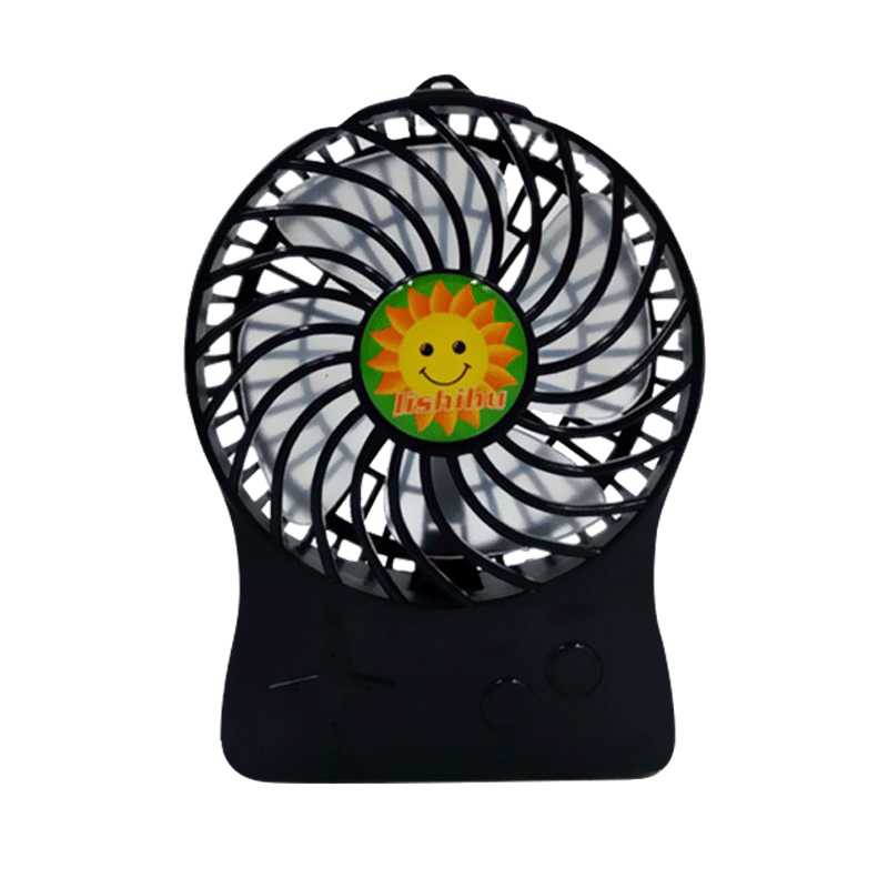 Económico diseño personalizado ligero multifunción portátil mini ventilador recargable