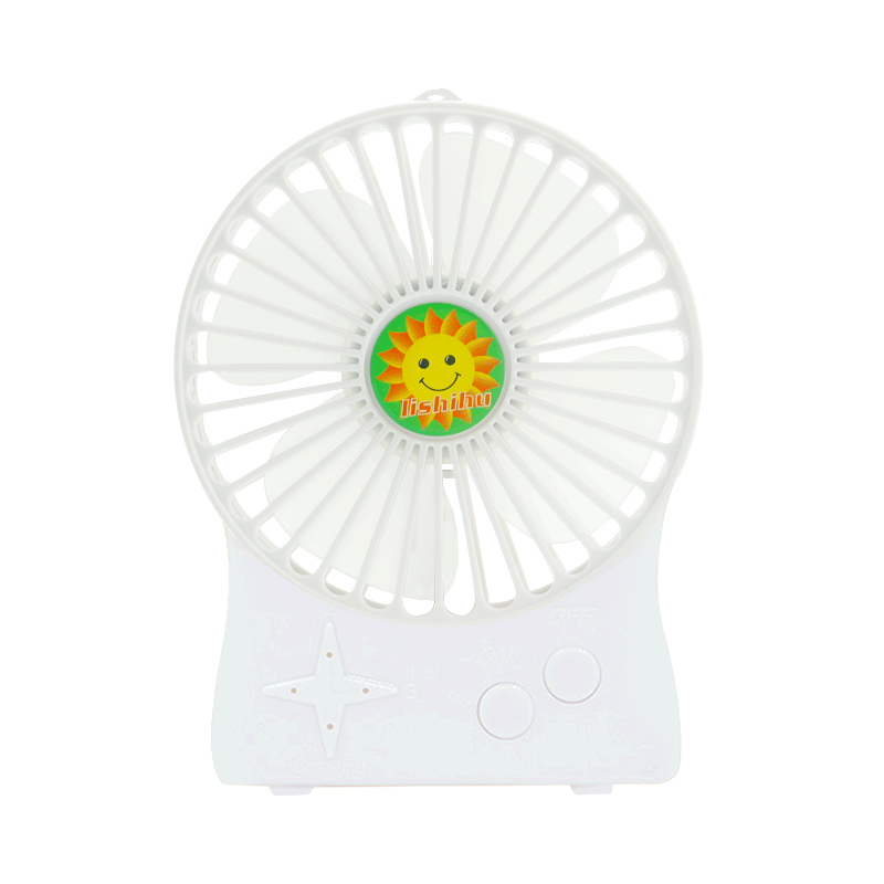 Económico diseño personalizado ligero multifunción portátil mini ventilador recargable