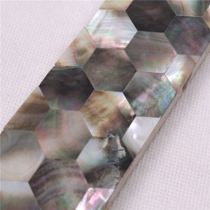 BK21 Sea shell Bullnose Border Mosaico para decoración