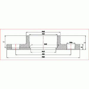 BRIDA DE UNA PIEZA UPVC