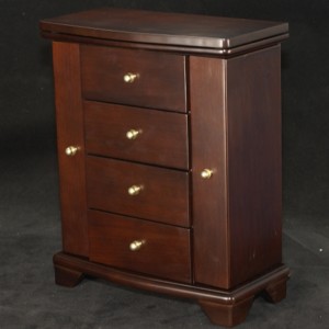 Joyero de madera acabado Java