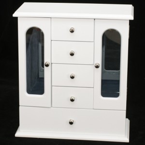 Joyero de madera tradicional