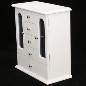 Joyero de madera tradicional