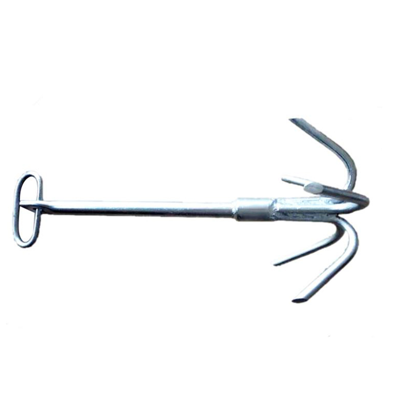 Hot Dip Galvanized 5 Garras Grapnel Ancla