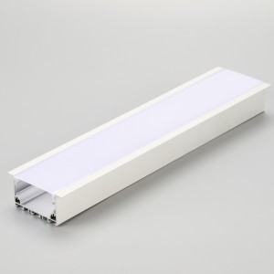 Carcasa lineal iluminación empotrada LED tira de aluminio perfil de aluminio
