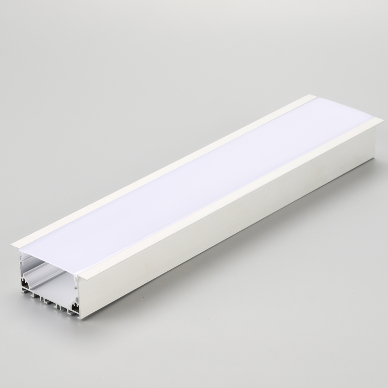 Carcasa lineal iluminación empotrada LED tira de aluminio perfil de aluminio