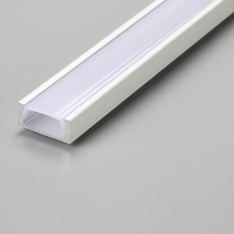 Perfil de luz de tira LED de aluminio empotrado proveedores de China