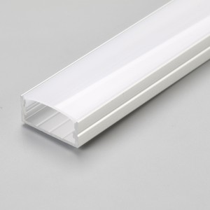 Perfil de difusor de luz LED tira de aluminio extrusión