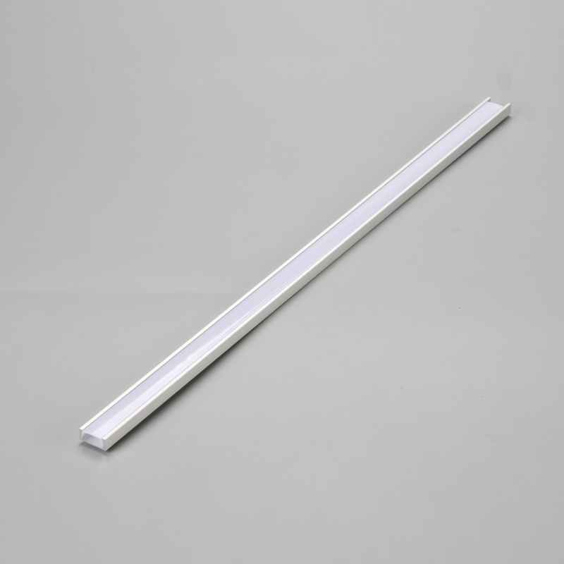 Perfil de canal de tira de luz LED de cinta de aluminio duradero