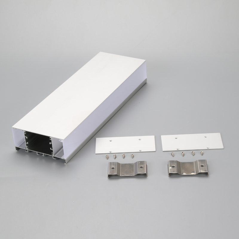 Radiador de aluminio para carcasa de perfil colgante de luz lineal LED con precio de fábrica