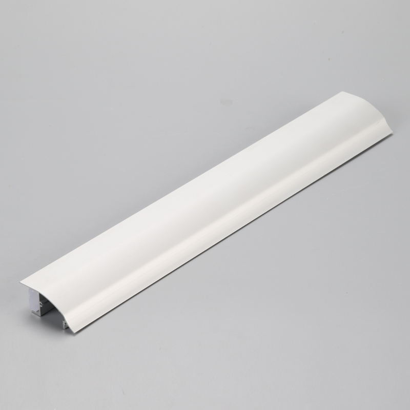 Perfil de aluminio LED de pared para iluminación de bañadores de pared / luz de pie / iluminación de escaleras