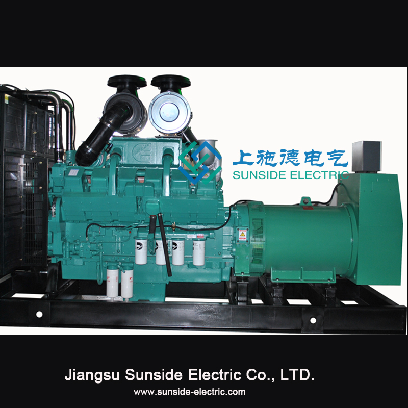 Generador industrial de 450kW.