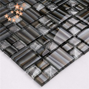 AE40 Moderno diseño decorativo mosaik de cristal para decoración exterior