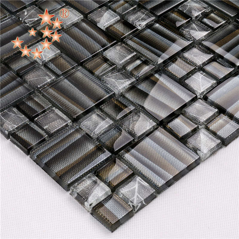 AE40 Moderno diseño decorativo mosaik de cristal para decoración exterior