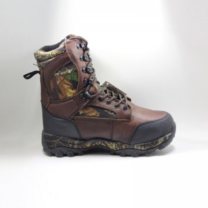 Alta calidad de cuero caído superior impermeable hombres zapatos Hunter