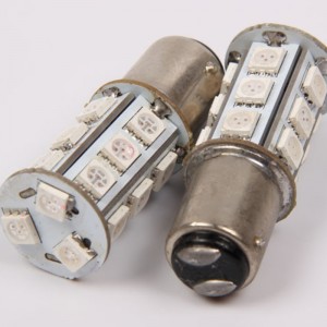 1157 bay15d p21 / 5w 18smd 5050 led luz de freno